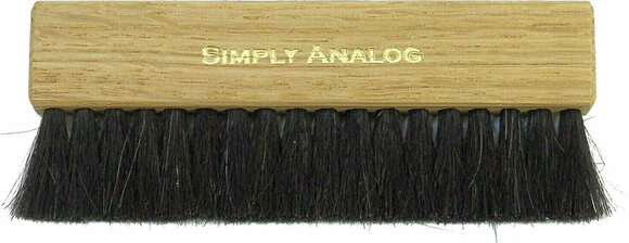 Pennello per dischi LP Simply Analog Anti-Static Wooden Brush Cleaner S/1 - 1