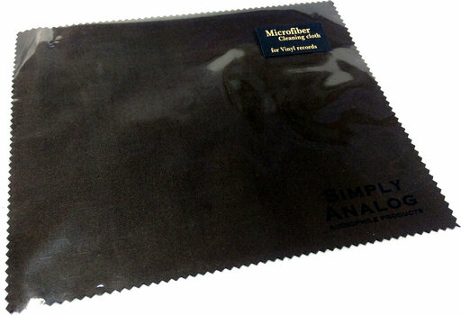 Chiffons de nettoyage pour disques LP Simply Analog Microfiber Cloth For Vinyl Records Notation Chiffons de nettoyage pour disques LP - 1