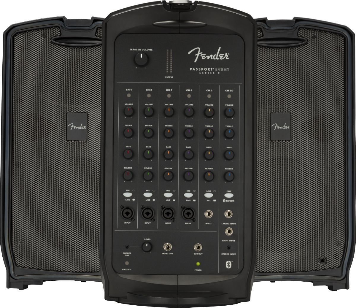 Draagbaar PA-geluidssysteem Fender Passport Event Series 2 Draagbaar PA-geluidssysteem