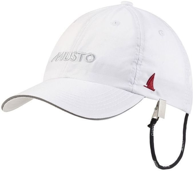 Kape Musto Essential Fast Dry Crew Cap White O/S