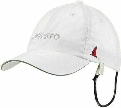 Kappe Musto Essential Fast Dry Crew Cap White O/S - 1