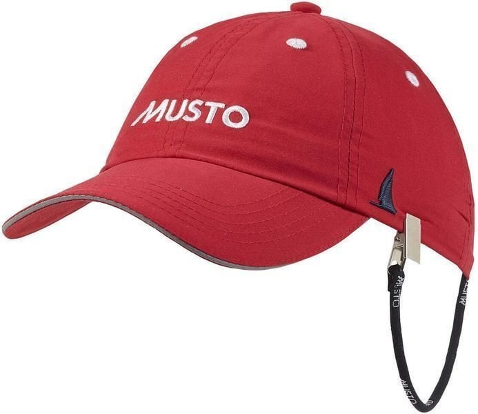 Kappe Musto Essential Fast Dry Crew Cap True Red O/S
