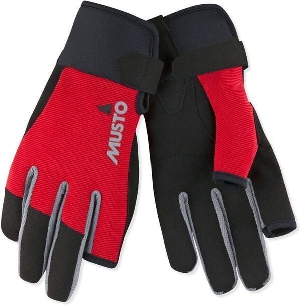 Jachtárske rukavice Musto Essential Sailing Long Finger Glove True Red XL