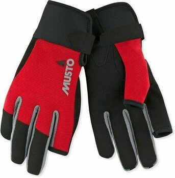 Γάντια Ιστιοπλοΐας Musto Essential Sailing Long Finger Glove True Red XL - 1