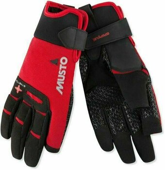 Γάντια Ιστιοπλοΐας Musto Performance Long Finger Glove True Red XL - 1