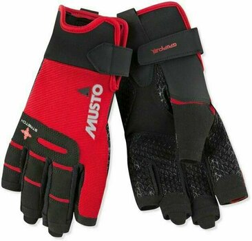 Sailing Gloves Musto Performance Short Finger Glove True Red XL - 1