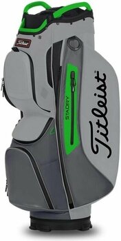 Golf Bag Titleist Cart 15 StaDry Grey/Charcoal/Apple Golf Bag - 1