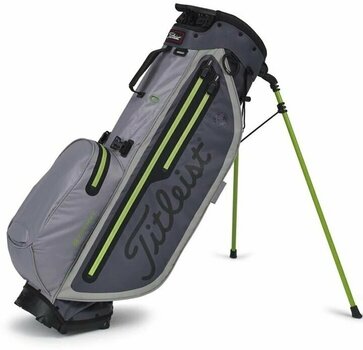 Golf Bag Titleist Players 4 Plus StaDry Stand Bag Charcoal/Grey/Apple - 1