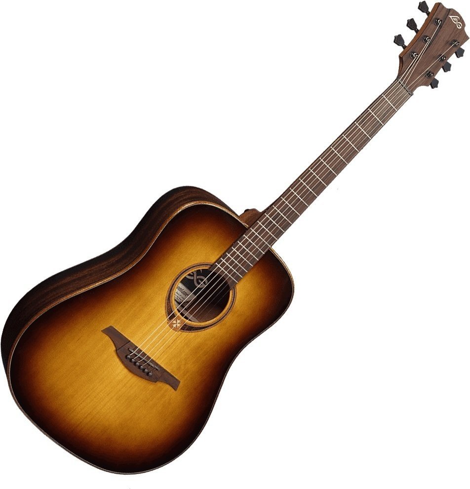 Akoestische gitaar LAG Tramontane 118 T118D Brown Shadow