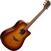 electro-acoustic guitar LAG Tramontane 118 T118DCE Brown Shadow