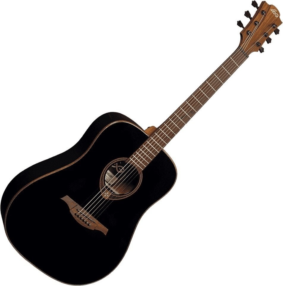 Ακουστική Κιθάρα LAG Tramontane 118 T118D Μαύρο