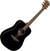 Guitare acoustique LAG Tramontane 118 T118D Noir