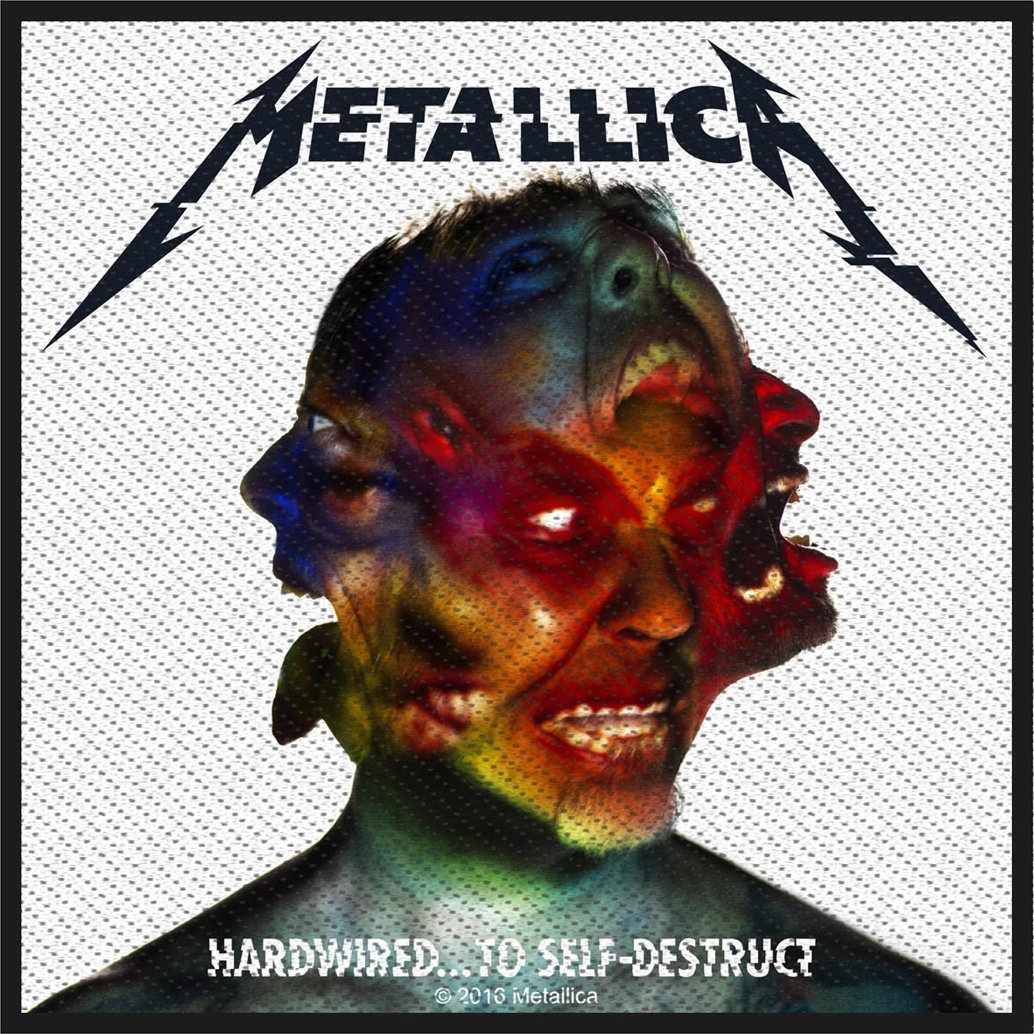 Nášivka, nálepka, odznak Metallica Hardwired To Self Destruct Nášivka