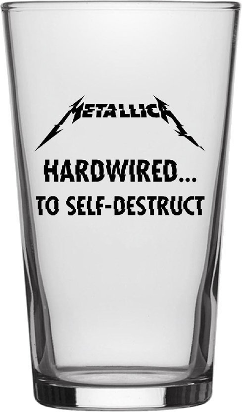Glass Metallica Hardwired To Self Destruct Glass
