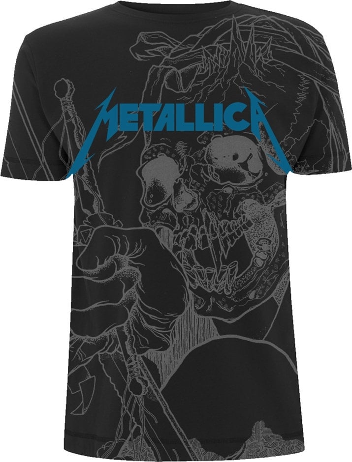 T-shirt Metallica Japanese Justice Black L T-shirt