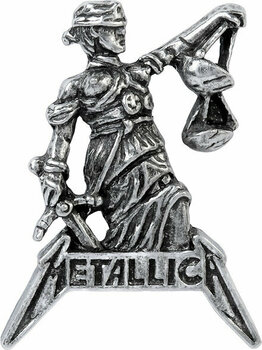 Odznak Metallica Justice For All Odznak - 1