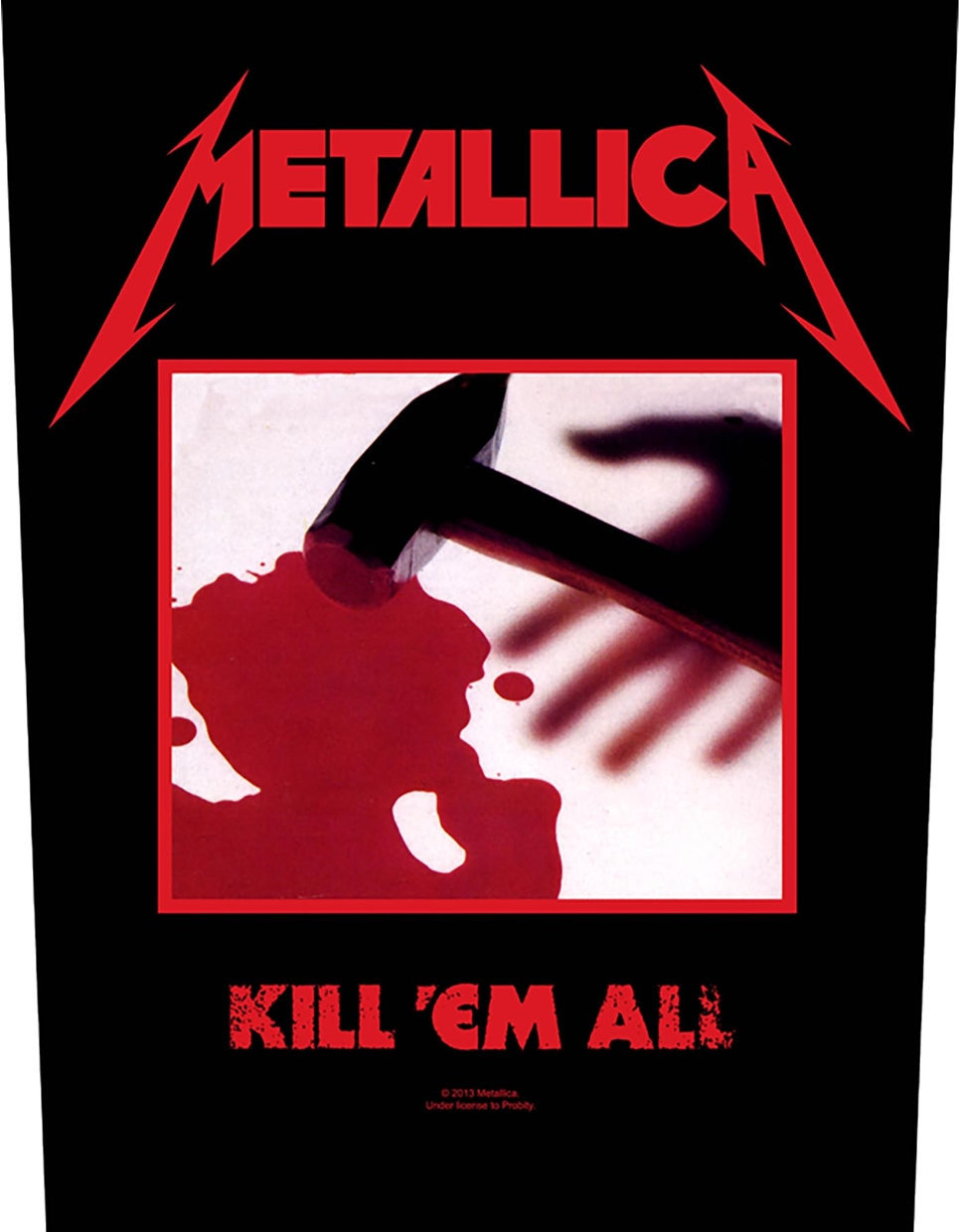 Tapasz Metallica Kill 'Em All Tapasz