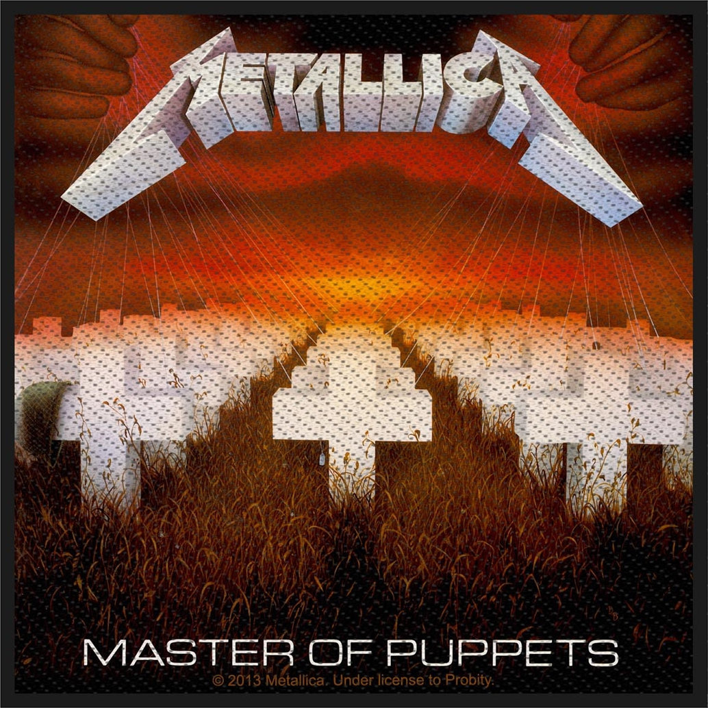 Tapasz Metallica Master Of Puppets Tapasz