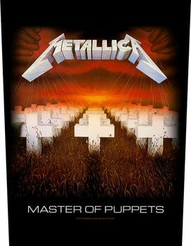 Patch, Sticker, badge Metallica Master Of Puppets Backpatch Sew-On Patch - 1