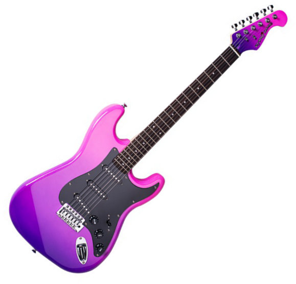 Elektrische gitaar Gypsy Rose GRE1K-PPB