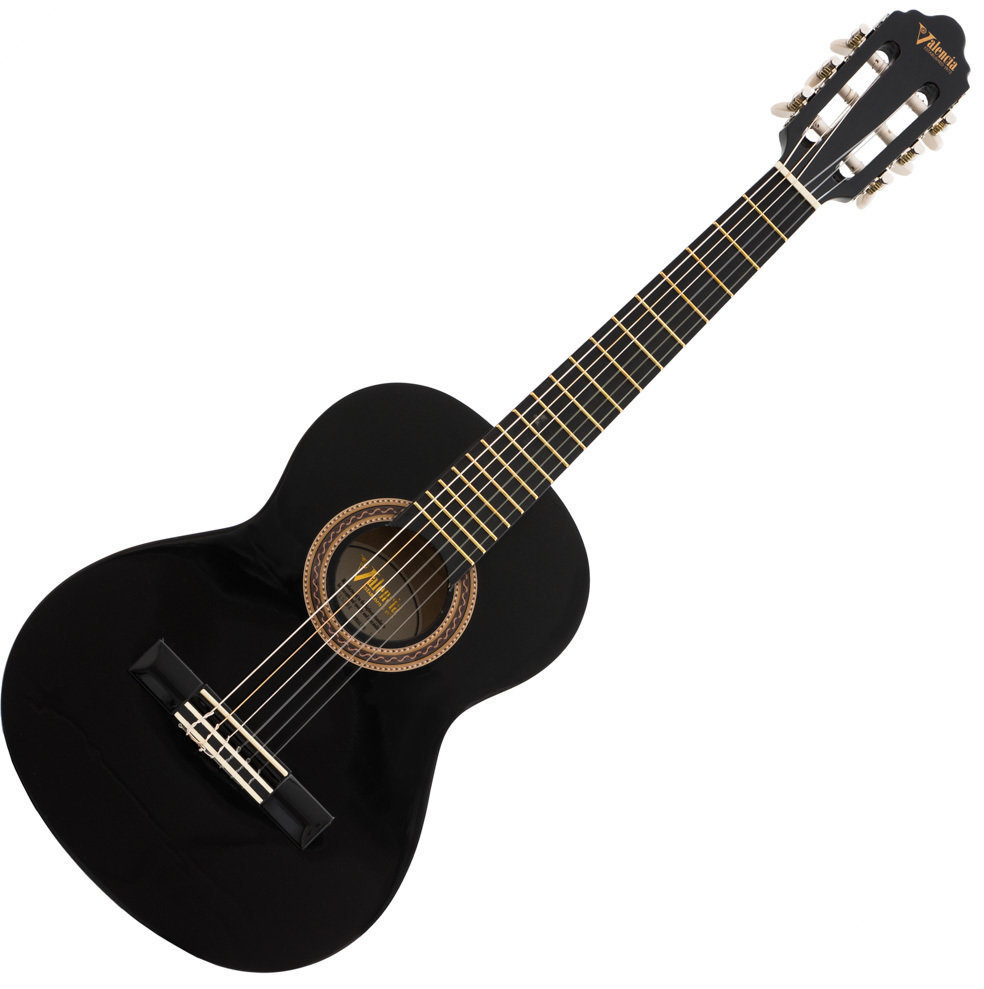 Polovičná klasická gitara pre dieťa Valencia VC152 Black