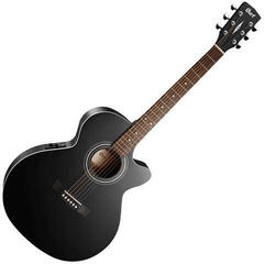 Jumbo Elektro-Akustikgitarren Cort SFX-ME Black Satin Jumbo Elektro-Akustikgitarren