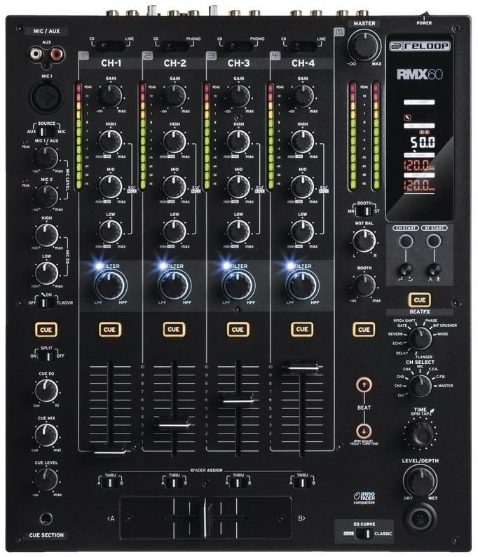 Mixer DJing Reloop RMX-60 Digital Mixer DJing