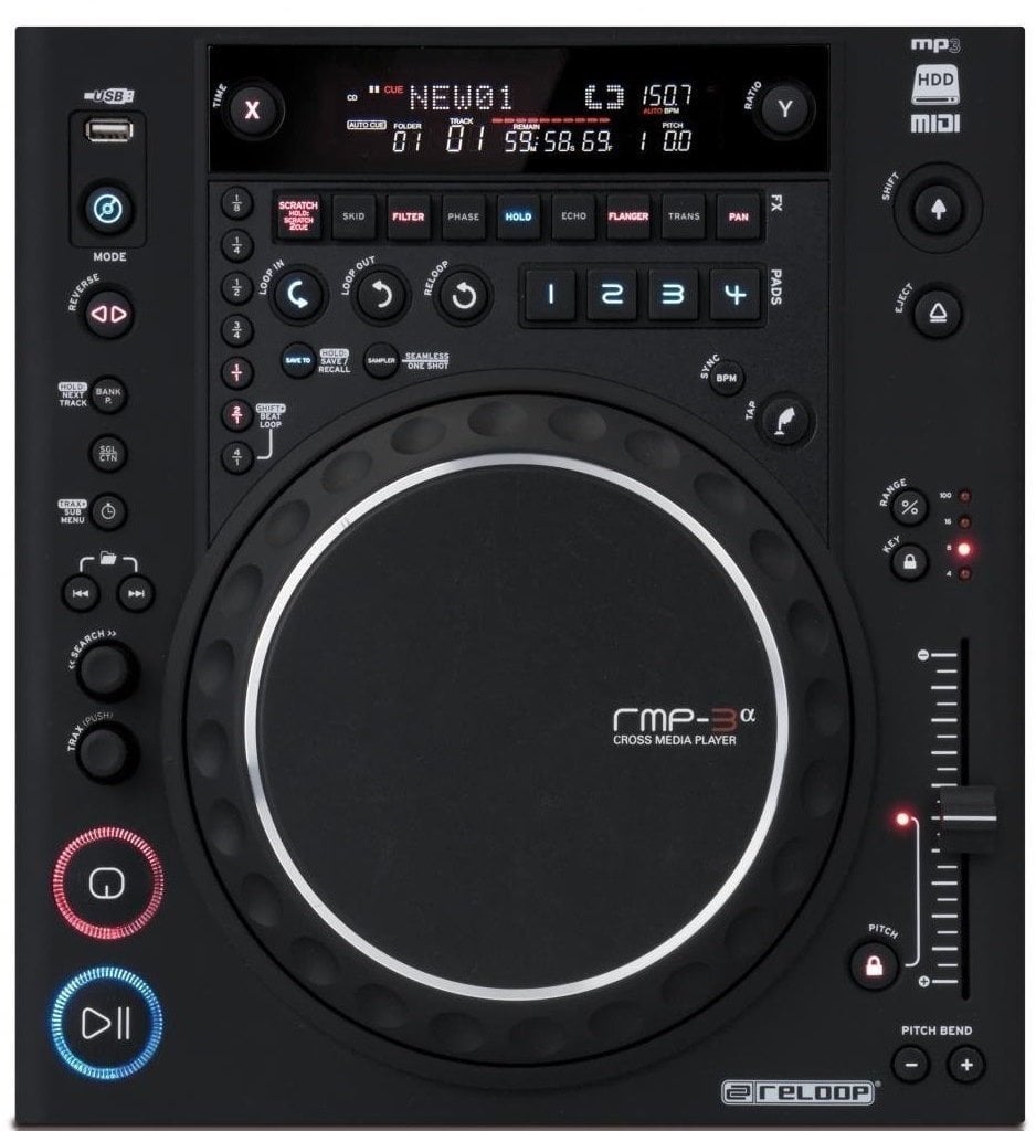 Pöytä DJ-soittimelle Reloop RMP-3 ALPHA