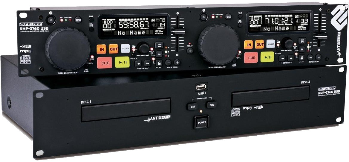 Reproductor de DJ en rack Reloop RMP-2760 USB