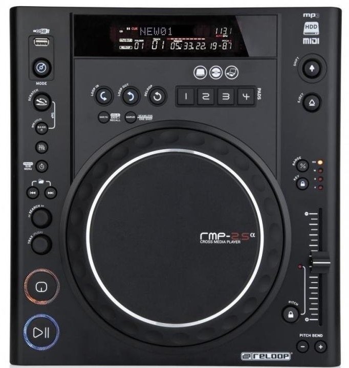 Επιτραπέζιος DJ Player Reloop RMP-2.5 Alpha