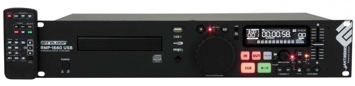 Rackový DJ prehrávač Reloop RMP-1660 USB