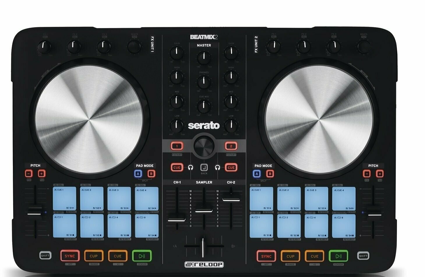 Reloop BeatMix DJ Controller for Virtual DJ Software BEATMIX B&H