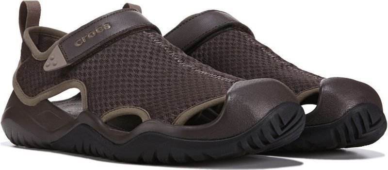 Мъжки обувки Crocs Men's Swiftwater Mesh Deck Sandal Espresso 48-49