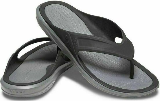 Мъжки обувки Crocs Men's Swiftwater Wave Flip Black/Slate Grey 43-44 - 1