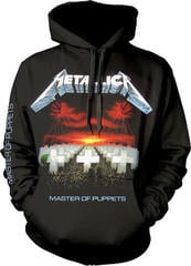 Felpa con cappuccio Metallica Master Of Puppets Tracks Black 2XL Felpa con cappuccio