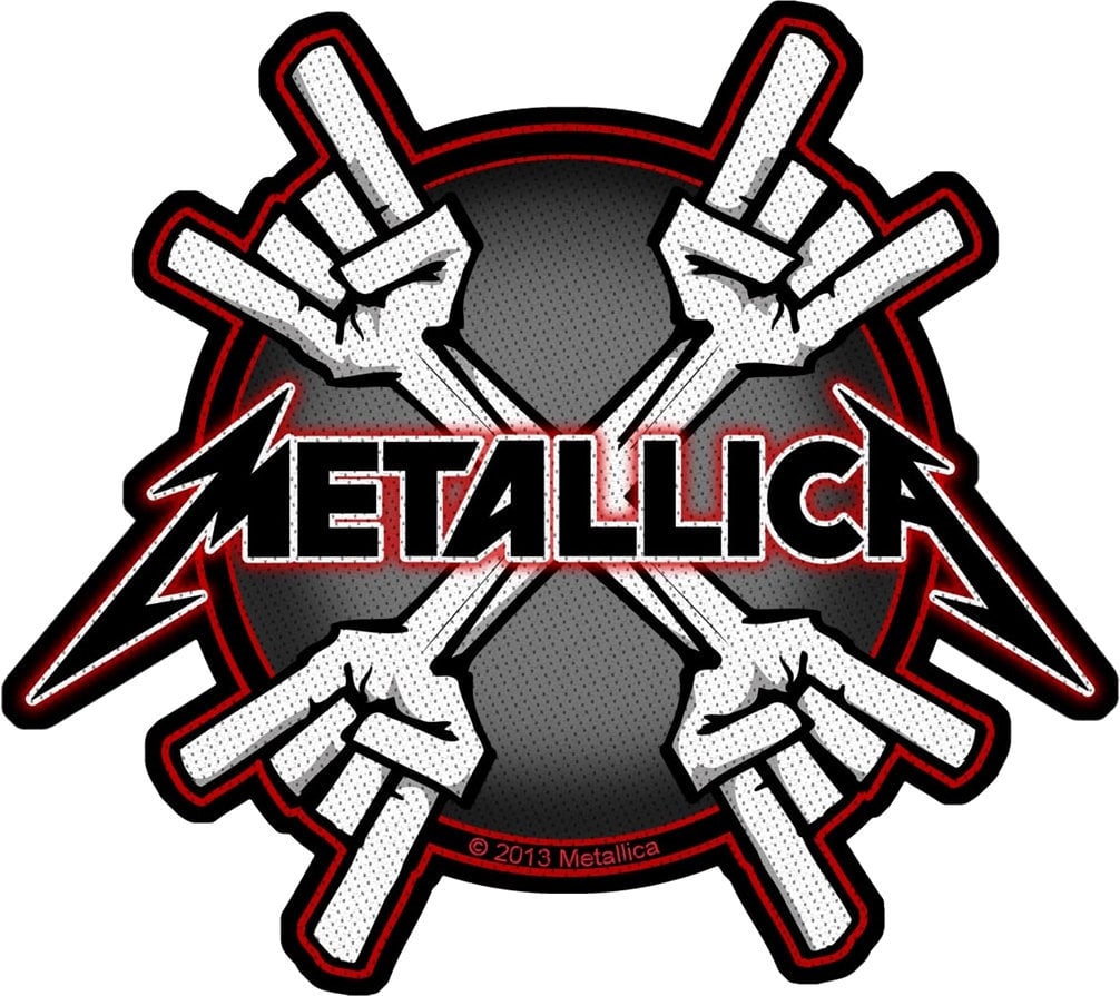 Кръпка Metallica Metal Horns Кръпка
