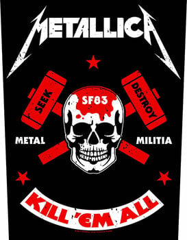 Remendo Metallica Metal Militia Remendo - 1