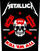 Nášivka Metallica Metal Militia Nášivka