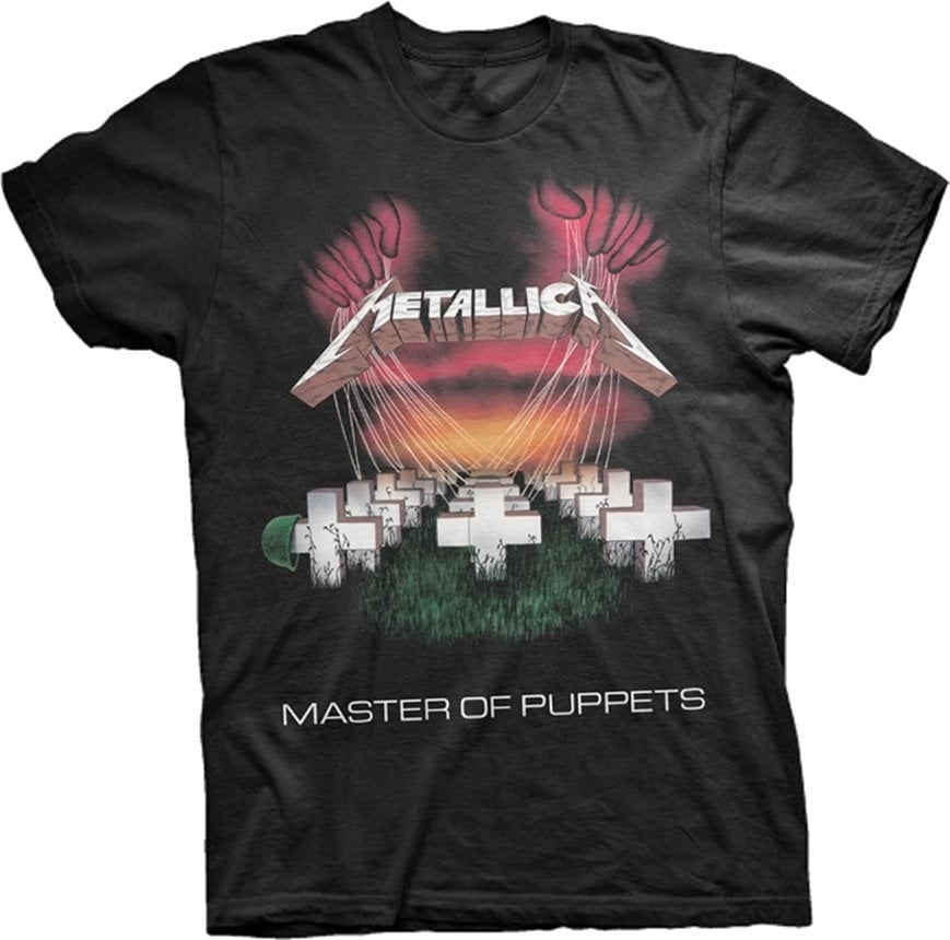 Shirt Metallica Shirt Mop European Tour 86' Heren Black S