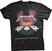 Camiseta de manga corta Metallica Camiseta de manga corta Mop European Tour 86' Black M