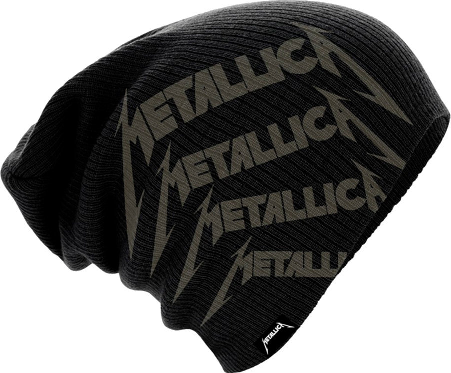 Čepice Metallica Čepice Repeat Logo Black