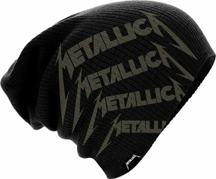 Čepice Metallica Čepice Repeat Logo Black - 1