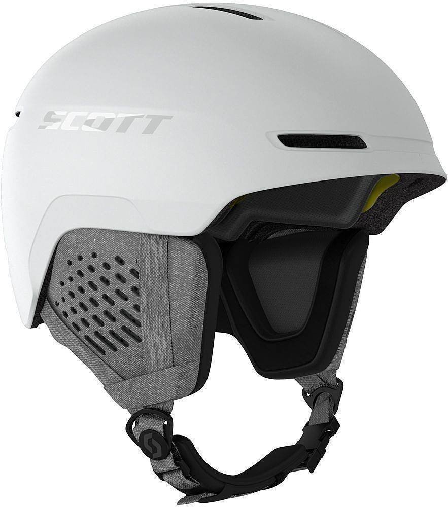 Capacete de esqui Scott Track Plus White S (51-55 cm) Capacete de esqui