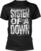 T-Shirt System of a Down T-Shirt Distressed Herren Black M
