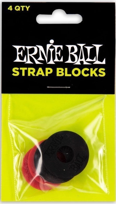 Stop-locks Ernie Ball 4603 Stop-locks Black Red