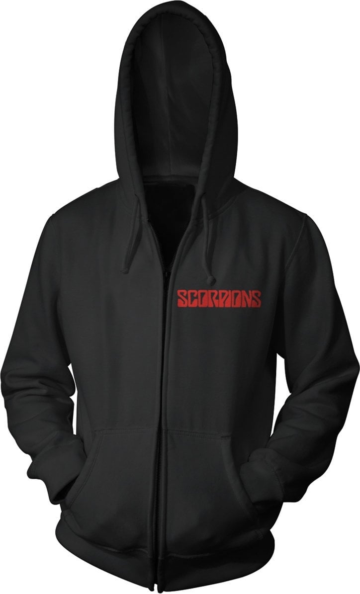 Hoodie Scorpions Black Out Black M Hoodie