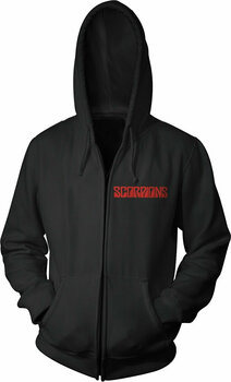 Hoodie Scorpions Hoodie Black Out Schwarz L - 1