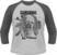 Camiseta de manga corta Scorpions Camiseta de manga corta Black Out Hombre Grey S