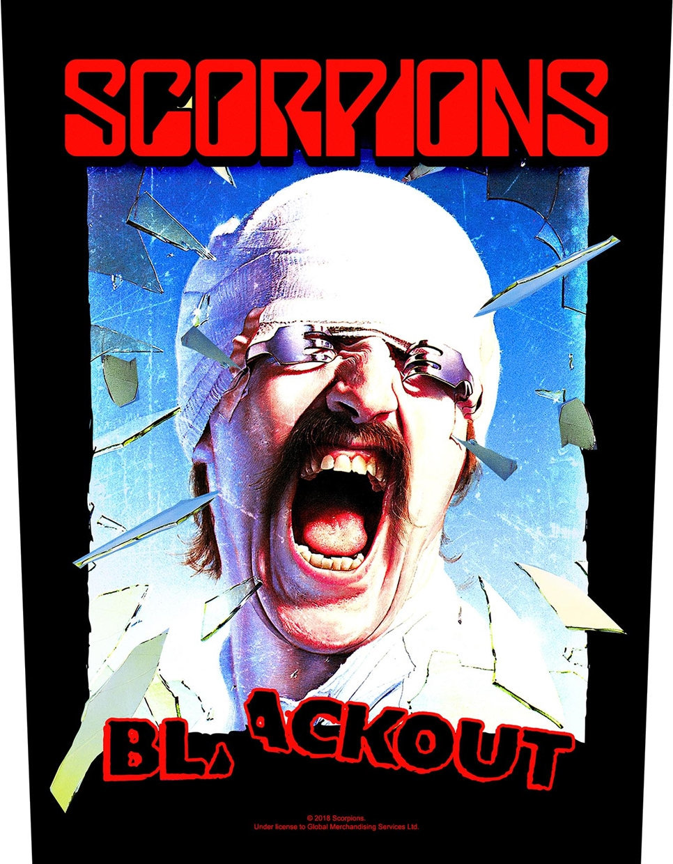 Nášivka Scorpions Blackout Nášivka
