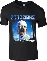 T-Shirt Scorpions Black Out Black